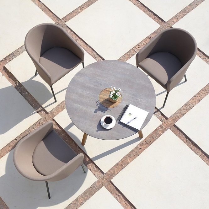 Luxury Outdoor Dining Furniture Melbourne Australia - Mamagreen Bono Dining Table With Zupy Chairs