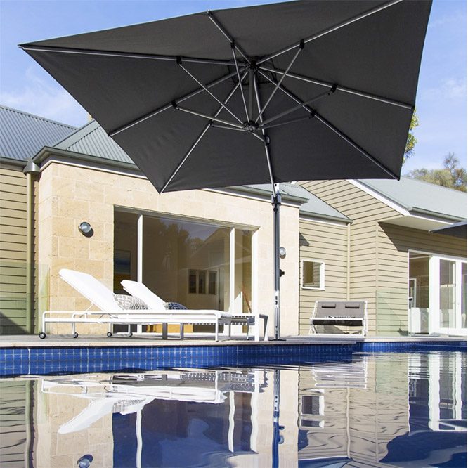 Outdoor Umbrellas Melbourne - Aurora Cantilever Umbrella