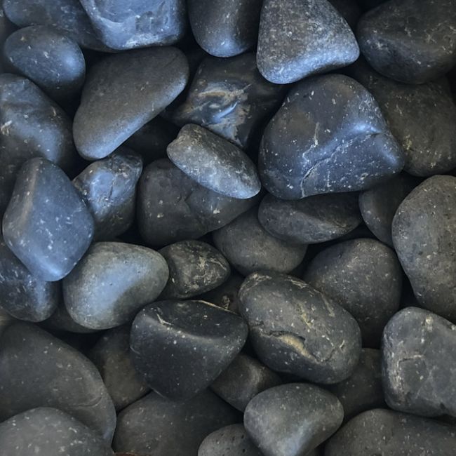 Premium River Pebbles Melbourne - Black Alor
