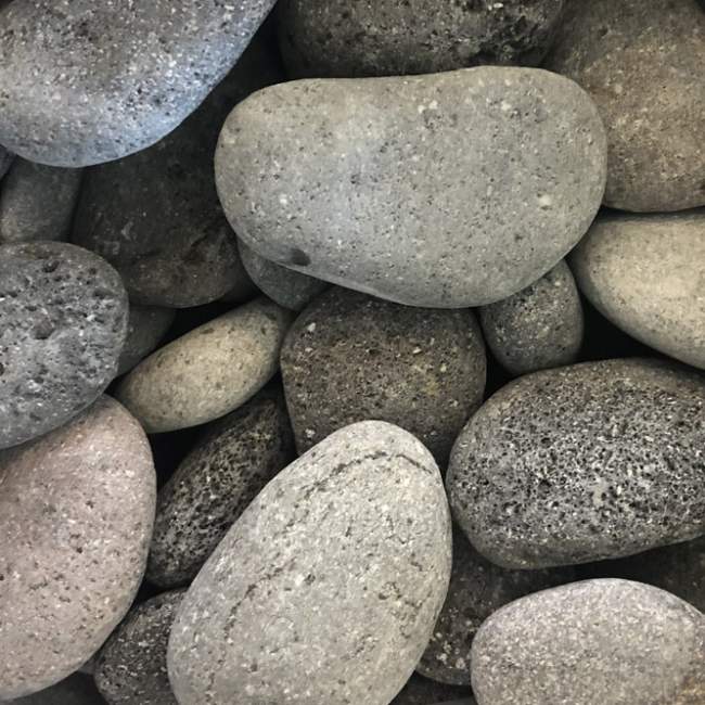Premium River Pebbles Melbourne - River Grey