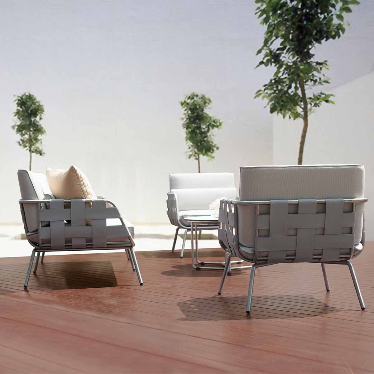 commercial outdoor sofas - chairs, 1- 2- and 3- seaters
