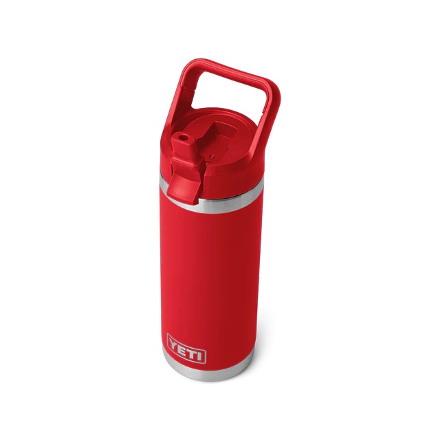 Yeti Rambler Bottle 18oz with Chug Lid in Rescue Red