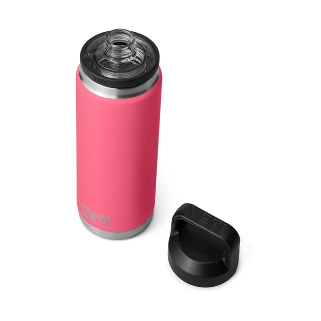 Yeti Rambler Bottle 18oz with Magslider Lid in Tropical Pink